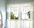 レースカーテンの写真